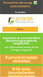 Mobile Screenshot of bestatter-preisvergleich.de